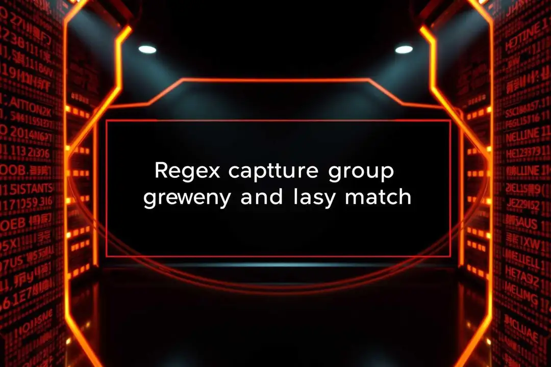 Regex match span comparison showing greedy capturing more text than lazy